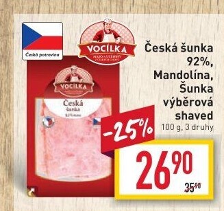 Šunka česká Vocílka