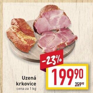 Uzená krkovice