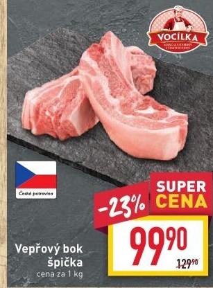 Vepřový bok špička Vocílka