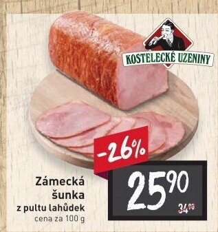 Zámecká šunka Kostelecké uzeniny