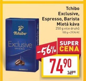 Mletá káva Tchibo Exclusive