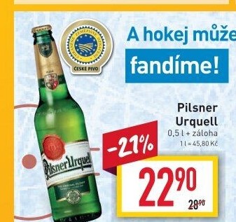 Pivo Pilsner Urquell