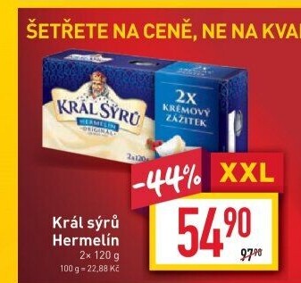 Sýr Hermelín Král sýrů