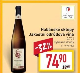 Vína Habánské sklepy