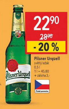 Pivo Pilsner Urquell