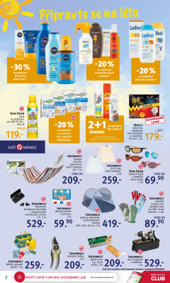 akční leták ROSSMANN drogerie 11.5.2022-24.5.2022