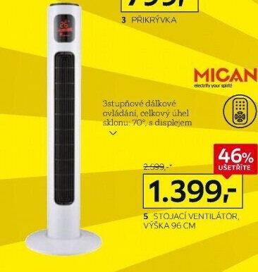 STOJANOVÝ VENTILÁTOR