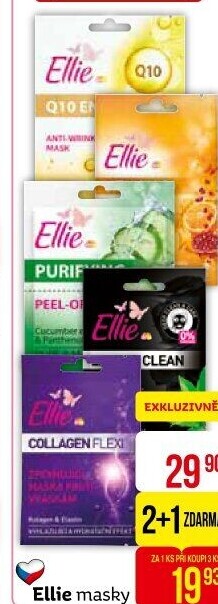 Maska pleťová Ellie