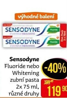 Pasta na zuby Fluoride Sensodyne