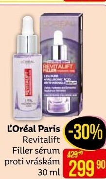 Sérum pleťové proti vráskám Revitalift Filler L'