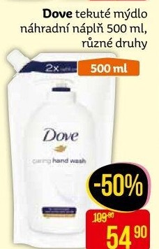 Tekuté mýdlo Dove - náhradní náplň