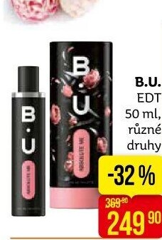 Toaletní voda dámská B.U.