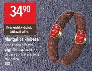 Klobása Mangalica
