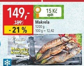 Makrela mražená