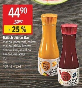 Šťáva čerstvá Juice Bar Rauch