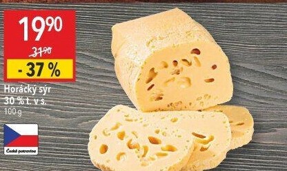 Sýr Horácký 30% Moravia