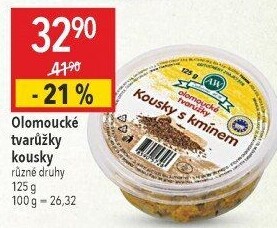 Sýr tvarůžky olomoucké kousky s kořením A.W.