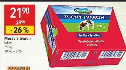 Tvaroh tučný Moravia