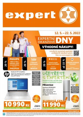 akční leták Expert elektro 12.5.2022-22.5.2022