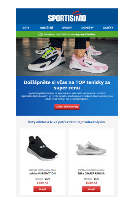 akční leták Sportisimo 15.5.2022-20.5.2022