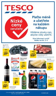 akční leták Tesco 18.5.2022-24.5.2022
