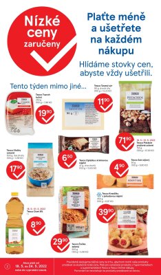 akční leták Tesco 18.5.2022-24.5.2022