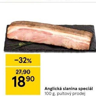 Anglická slanina speciál
