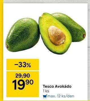 Avokádo Tesco