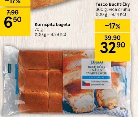 Buchtičky české Tesco