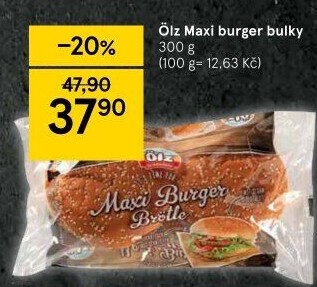 Bulky na hamburger Ölz