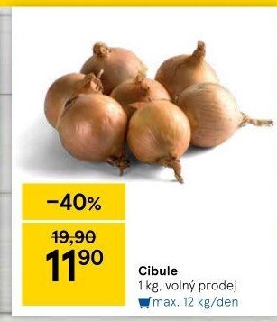 Cibule kuchyňská žlutá
