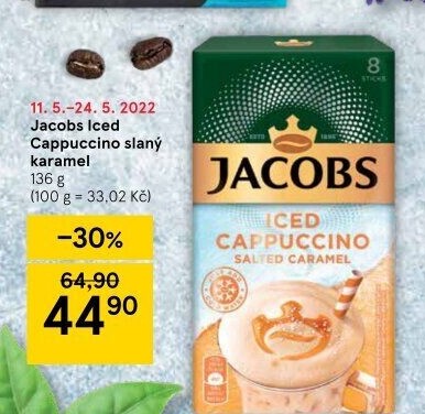 Instantní káva porcovaná Iced Cappuccino Jacobs
