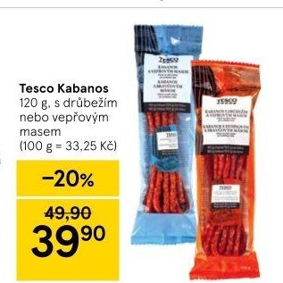 Kabanos Tesco