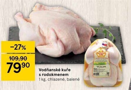 Kuře s rodokmenem Vodňanské kuře