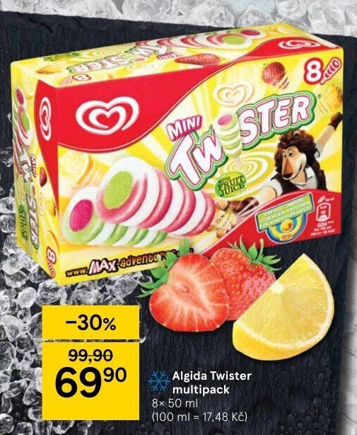 Nanuk Twister Algida