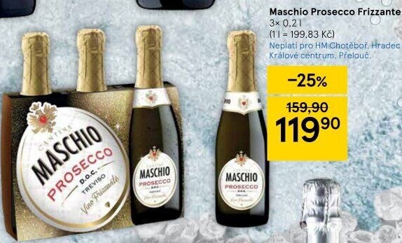 Prosecco Frizzante Maschio Tesco Finest