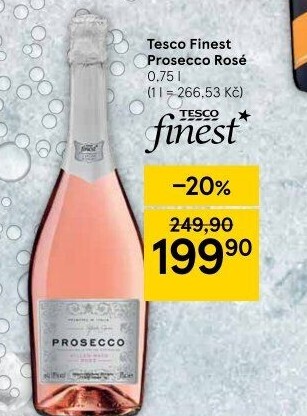 Prosecco Rose Tesco Finest