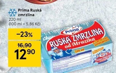 Ruská zmrzlina Prima