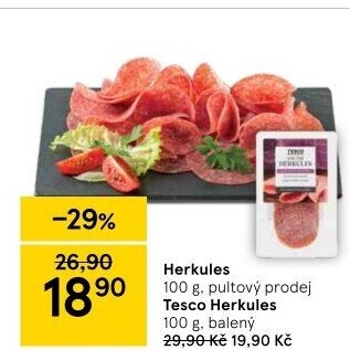 Salám Herkules Tesco
