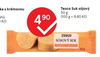 Sójový suk Tesco