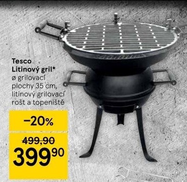 Soudkový gril Tesco