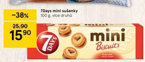 Sušenky mini 7 Days
