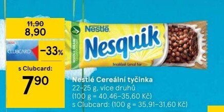 Tyčinka cereální Nestlé