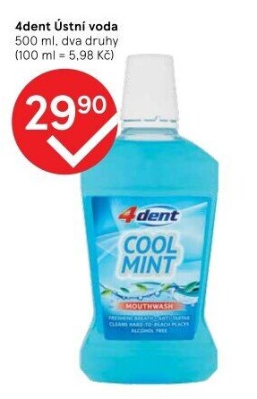 Ústní voda 4Dent