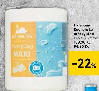 Utěrky kuchyňské 2vrstvé Every Day Maxi Harmony