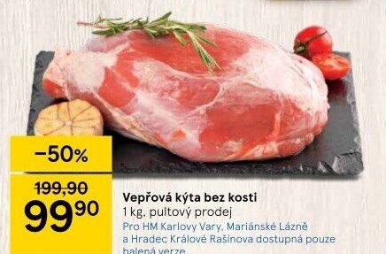 Vepřová kýta bez kosti