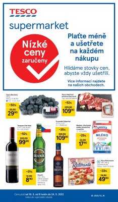 akční leták Tesco 18.5.2022-24.5.2022