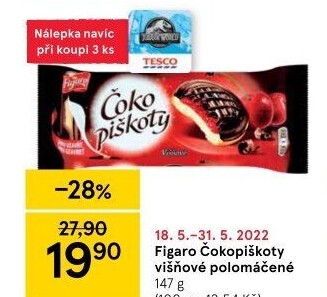 Čokopiškoty Figaro