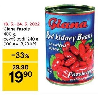 Fazole Giana