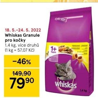 Granule pro kočky Whiskas
